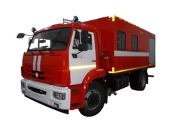 Fire Truck for Smoke Removal Services AG (43253) Type 4344-L2 Modification 4344L6 on KAMAZ-43253 Chassis