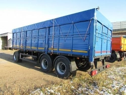 Flatbed Trailer 589315 with PLANT Axles 1201/1202-2410002