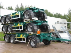 MAW-342 Three-Axle Container Transport Trailer