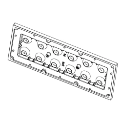 LED Lens for Light Fixtures AMT-HB-173x70-5050(12)-60