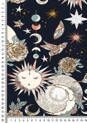 Synthetic Knitted Fabric (100% PE) Printed, Jersey Type