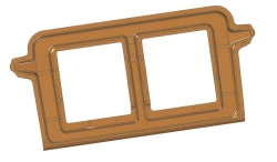 Interior Hatch Panel for LiAZ 525660, Component 525660-5313220