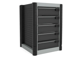 Metal Cabinets Series M with 5 Drawers and Lock