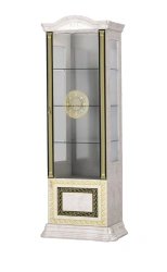 Versailles Showcase Cabinet 1 Door 34-102-03