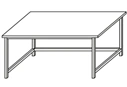High Metal Frame Laboratory Table SL-5(v)