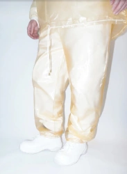 Decontaminable Protective Clothing from PVC Material
