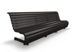 Polymer Sand Composite Sofa with Metal Frame, 3m