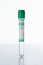 Vacuum Blood Collection Tubes with Lithium Heparin, Glass, 16*100 mm, 6.5 ml
