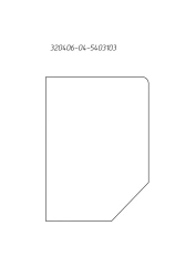 Asymmetrical Double Glazed Window Pane #6 Left for PAZ 320405-04-5403103-11