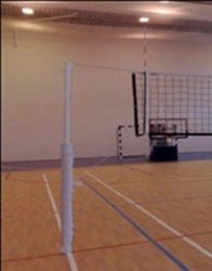 Telescopic Volleyball Posts S-109-2 with Cups
