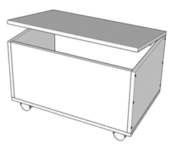 Puff Stool - Customizable Design with Durable Finish