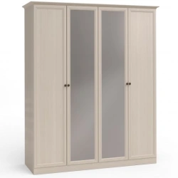 Camilla FU3-01.T8L 4-Door Wardrobe with 2 Mirrors