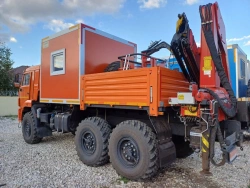 Special Vehicle Model 675513 with Crane Manipulator (Inman IM25) on KamAZ 5350-D5 Chassis