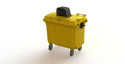 Mobile Waste Container 660L Art. 25.C19.N (20.803.20.PE; 21.053.20.T)