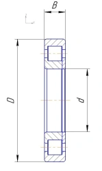 Rolling Bearing A 492718T1U-ETU 100/1