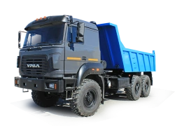 Dump Truck Ural 55571-80 for Bulk Material Transport