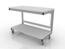 Laboratory Table for Medical Institutions, Model 201 – 002-1-850, 1200x600x850