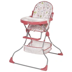 Polini Kids 252 Forest Friends High Chair, Pink, Model 0001710-02