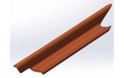 Vacuum-formed Plastic Trim for Vehicle Cladding 5299-113-5705020-95