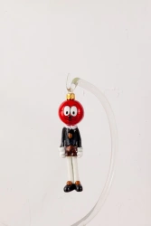 Handcrafted Glass Christmas Ornament "Graf Vischenka