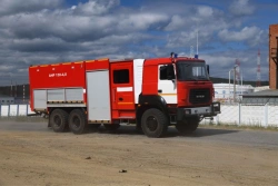 Firefighting Vehicle Pump and Hose ANR 130-4.0, Type 58810, Modification 58810P, Ural-63701-1951