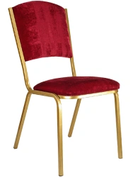 Upholstered Chair on Metal Frame B-3