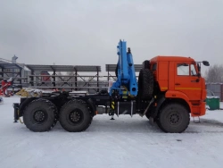 Special Hydraulic Crane Truck KMA Based on KAMAZ 5350 Model 51K12N-U1