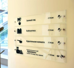 Acrylic Information Stand Without Pockets