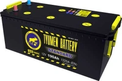 Lead Acid Starting Battery TYUMEN BATTERY 6СТ-190L STANDARD