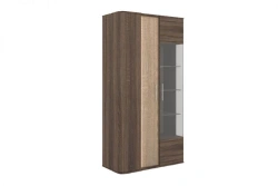 Bruna LD 629.030.000 Display Cabinet (Dark Sonoma/Light Sonoma)