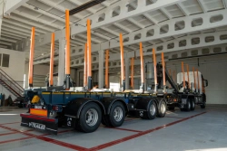 V-Trailer 314: Four-Axle Log Transport Trailer