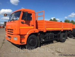 Diesel Engine Truck with Platform Body 67062C for Cargo Transport