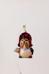 Handcrafted Glass Christmas Ornament "Sovunya