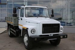 Diesel Truck with Platform Type 47121, Modification 47121C on GAZ Chassis 3309