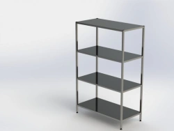 Stainless Steel Industrial Rack, Model SKN