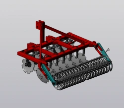 Mounted Disc Harrow BД-2.4x2N for Soil Preparation