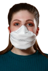 Filtering Half Mask for Aerosol Protection with Additional Gas and Vapor Protection "Respirator Lepestok - 200AE SB" FFP3 R