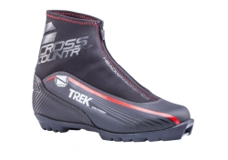 Trek CrossCountry2 Black Ski Boots with Red Logo N