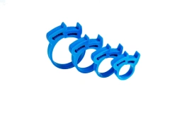 Heavy-Duty Plastic Clamp for Round Elements "Clip-Track" 24-20 (PPR) Pack of 4