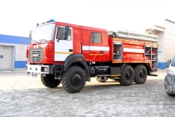 Fire Tank Truck AC-4 (40-70), Model 58810S on Ural-4320 Chassis