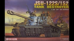 ISU-122S/152 Tank Destroyer Assembly Model