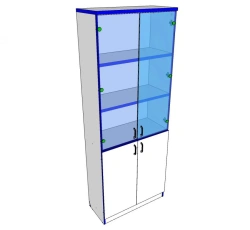 Wooden Storage Cabinet for Books, Documents, Clothes, and Household Items