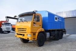 Repair and Welding Unit (ARS) UZST Type UZST03, Model 586C-17 on KAMAZ 5350-D5 Chassis