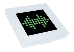 Mini-12-DIN1 Fire and Security Light Indicator