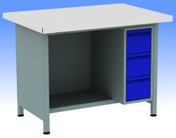 Welding Table Without Top - Adjustable Height Model