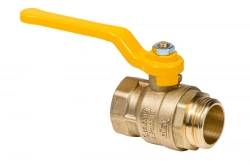 Gas Ball Valve Dist, Expert Series DN15 1/2" G1/2 - 221Rs