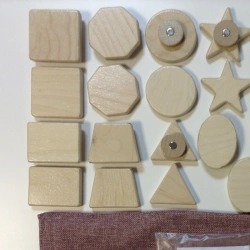 Classic Geometric Shapes Set for Sensino Educational Game