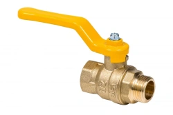 Gas Ball Valve Dist, Expert Series DN15 1/2" BSP-NPT, 221B