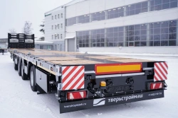 Specialized Heavy-Duty Semi-Trailer for Transporting Equipment – TverstroyMash 993941 Modification 0021