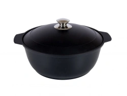 4L Cast Aluminum Casserole with Non-Stick Coating by Kukmara, Tradition Line